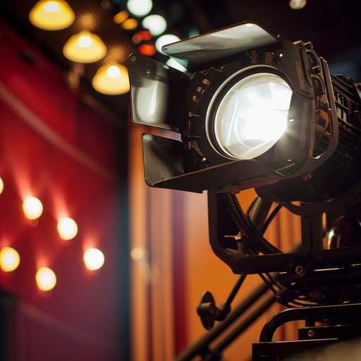 stage spotlight on stockcake